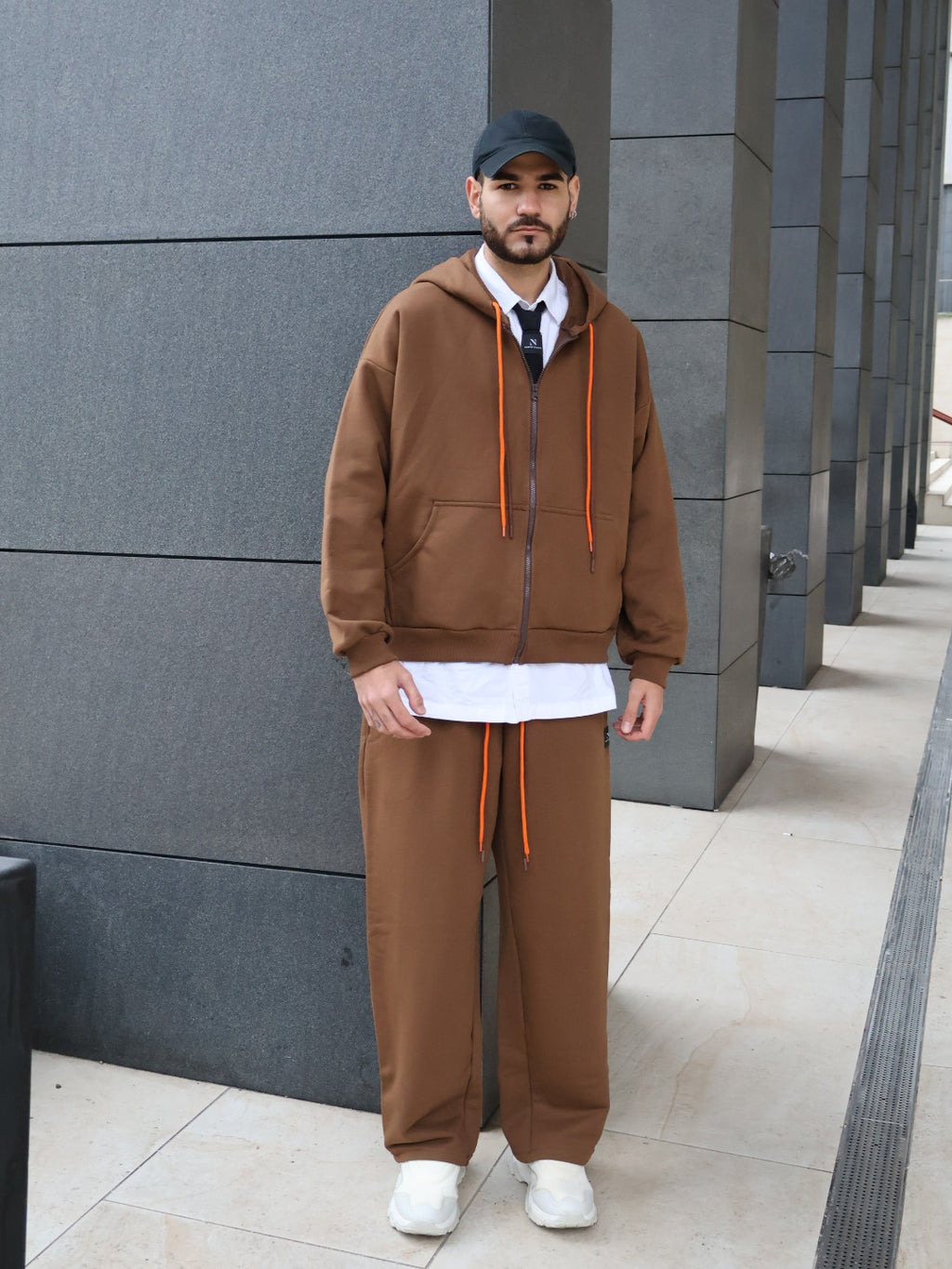PANTALONI RELAXED FIT  - Maro